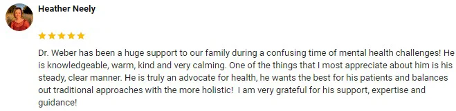 Naturopath Lafayette CA Testimonial 1